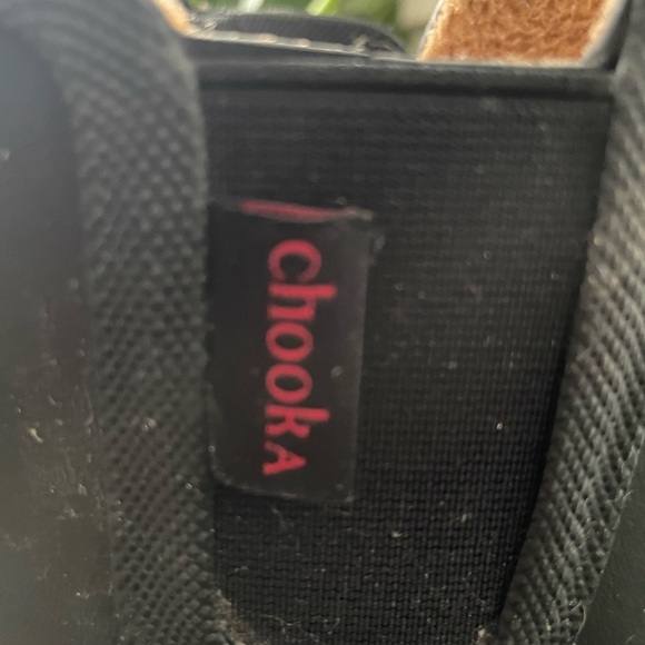 Chooka Womens size 7 Black Rain Boots Fisherman Asthetic Waterproof - Picture 4 of 7